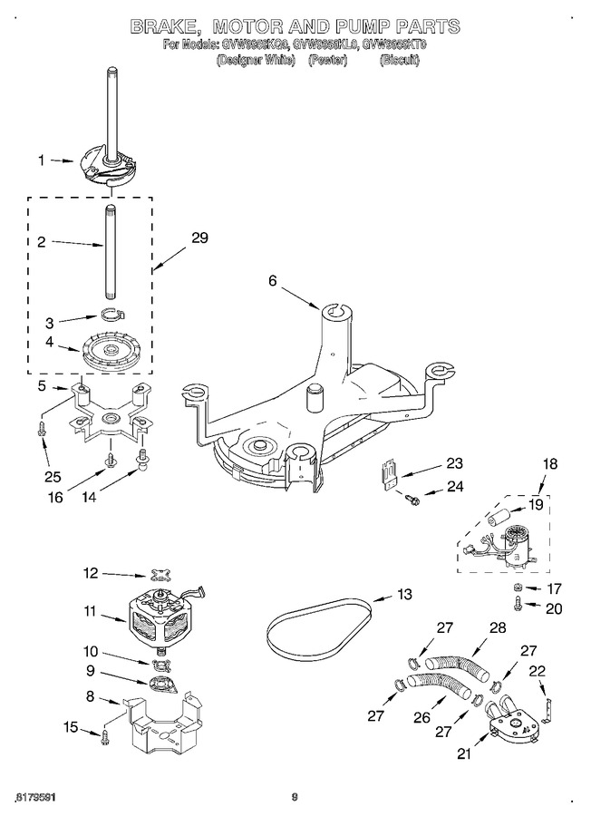 Diagram for GVW9959KT0