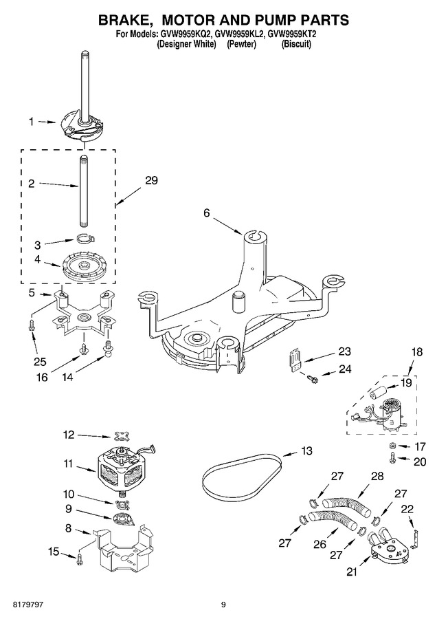 Diagram for GVW9959KL2
