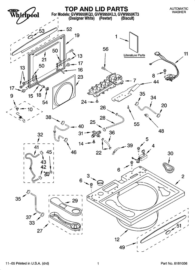 Diagram for GVW9959KL3