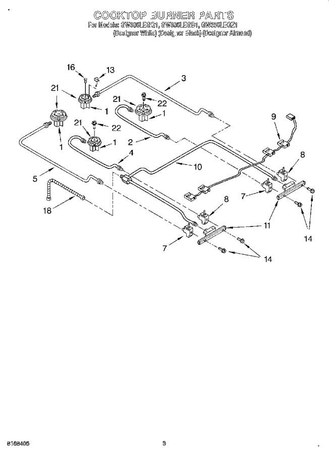 Diagram for GW395LEGB1