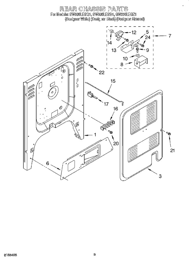 Diagram for GW395LEGZ1