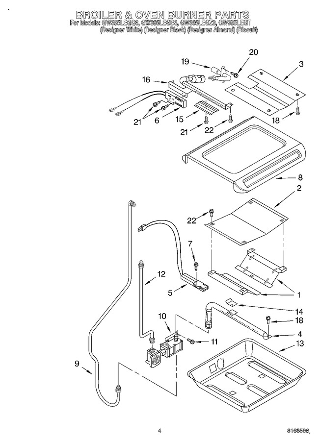 Diagram for GW395LEGT3