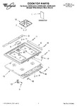 Diagram for 01 - Cooktop, Literature