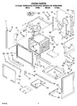 Diagram for 03 - Oven Parts