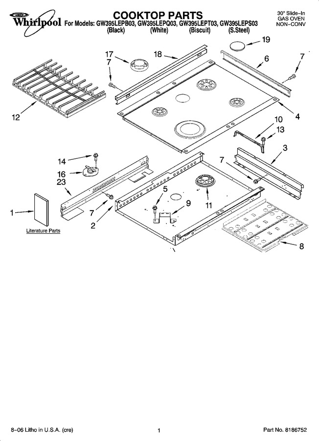 Diagram for GW395LEPB03