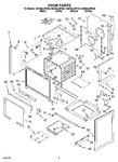 Diagram for 03 - Oven Parts