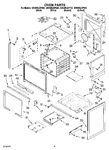 Diagram for 03 - Oven Parts