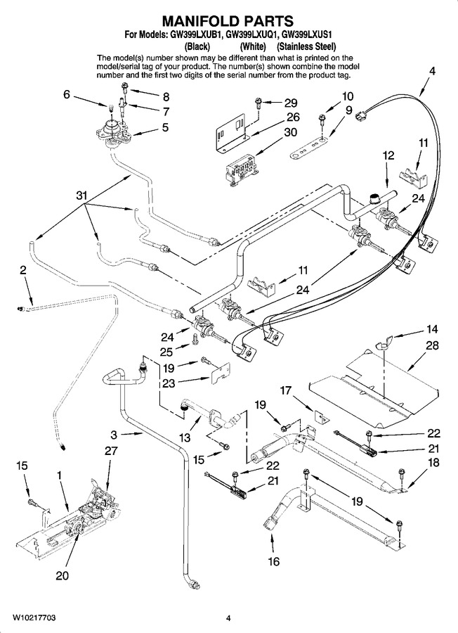 Diagram for GW399LXUB1