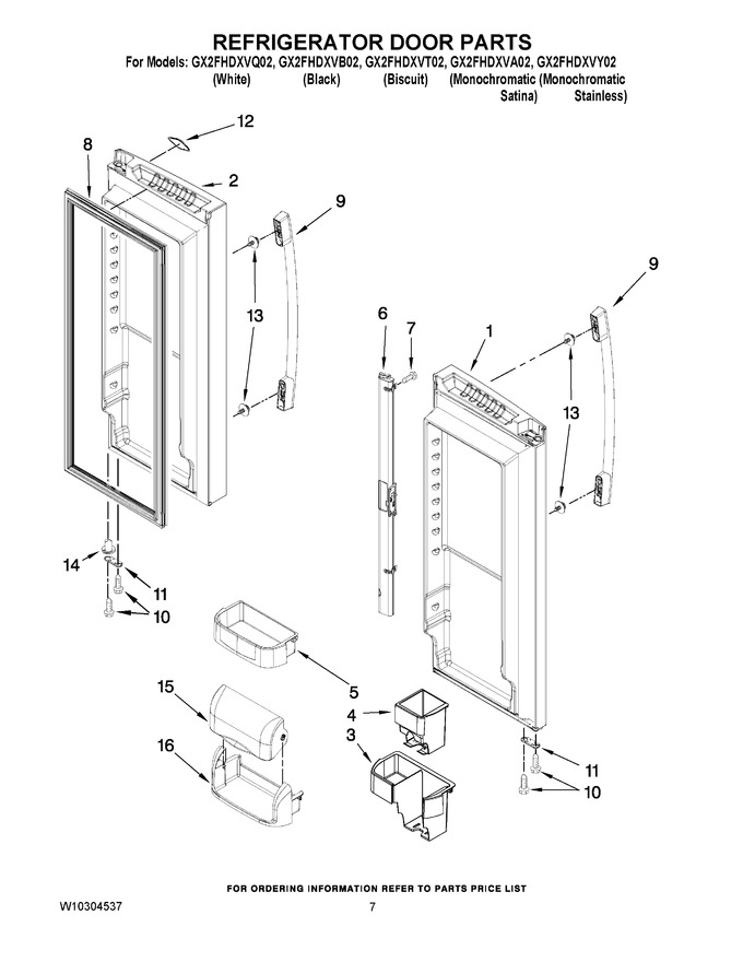 Diagram for GX2FHDXVY02