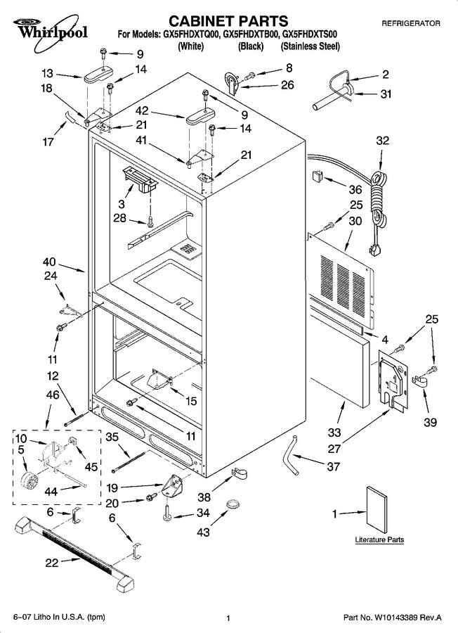 Diagram for GX5FHDXTQ00