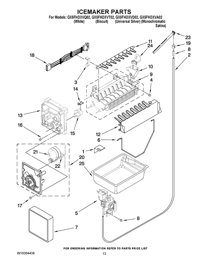 Diagram for GX5FHDXVD02