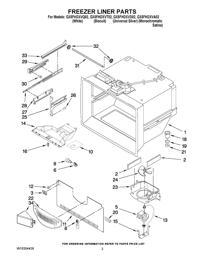 Diagram for GX5FHDXVD02