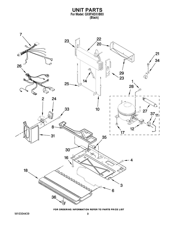 Diagram for GX5FHDXVB03