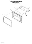 Diagram for 03 - Freezer Door Parts