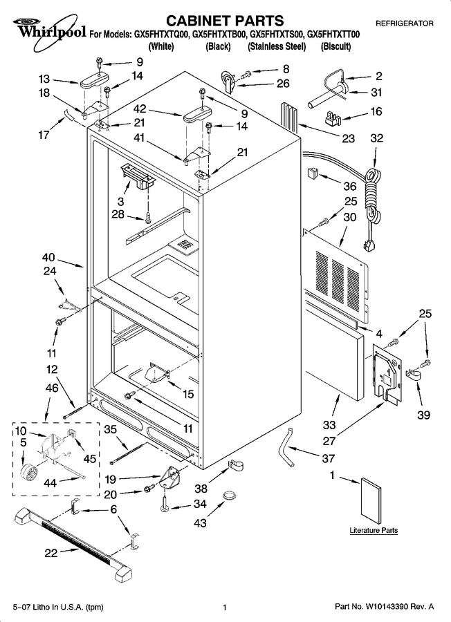 Diagram for GX5FHTXTT00