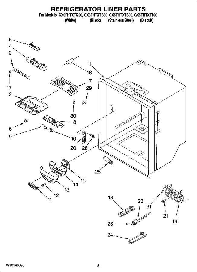 Diagram for GX5FHTXTT00
