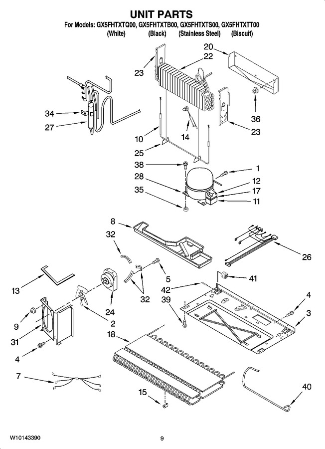 Diagram for GX5FHTXTS00
