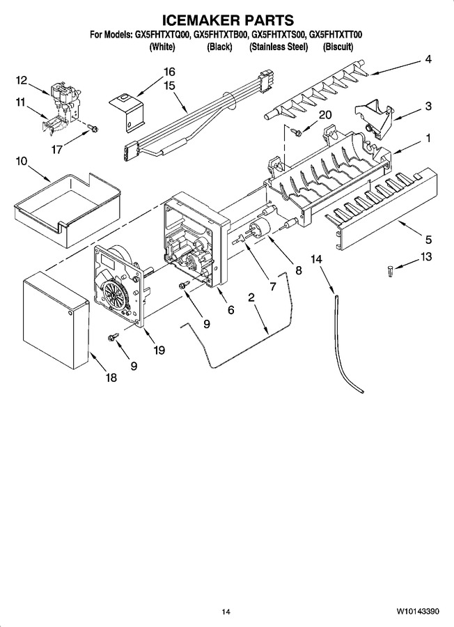 Diagram for GX5FHTXTS00