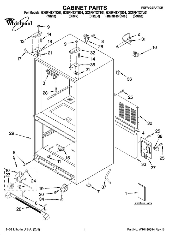 Diagram for GX5FHTXTT01