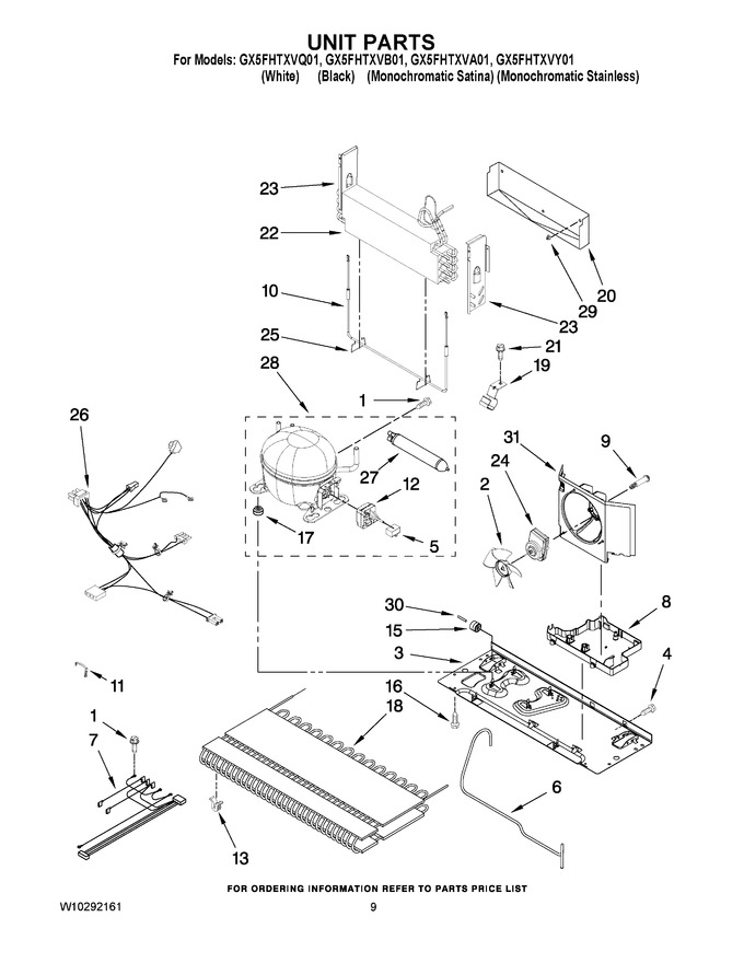 Diagram for GX5FHTXVB01