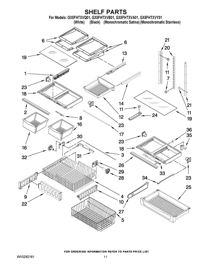 Diagram for GX5FHTXVA01