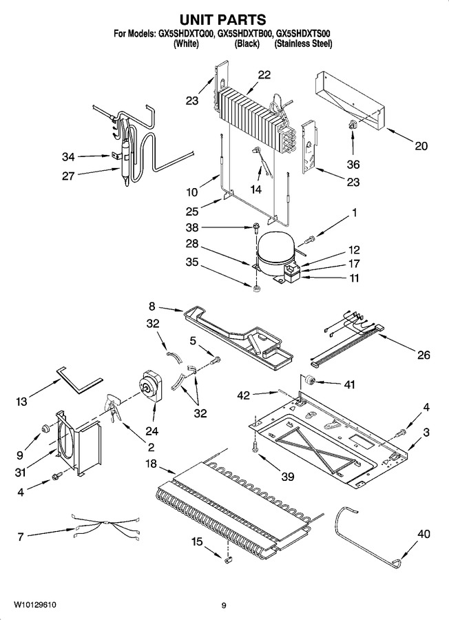Diagram for GX5SHDXTB00