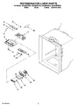 Diagram for 03 - Refrigerator Liner Parts