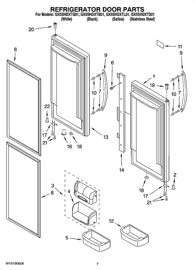 Diagram for GX5SHDXTB01