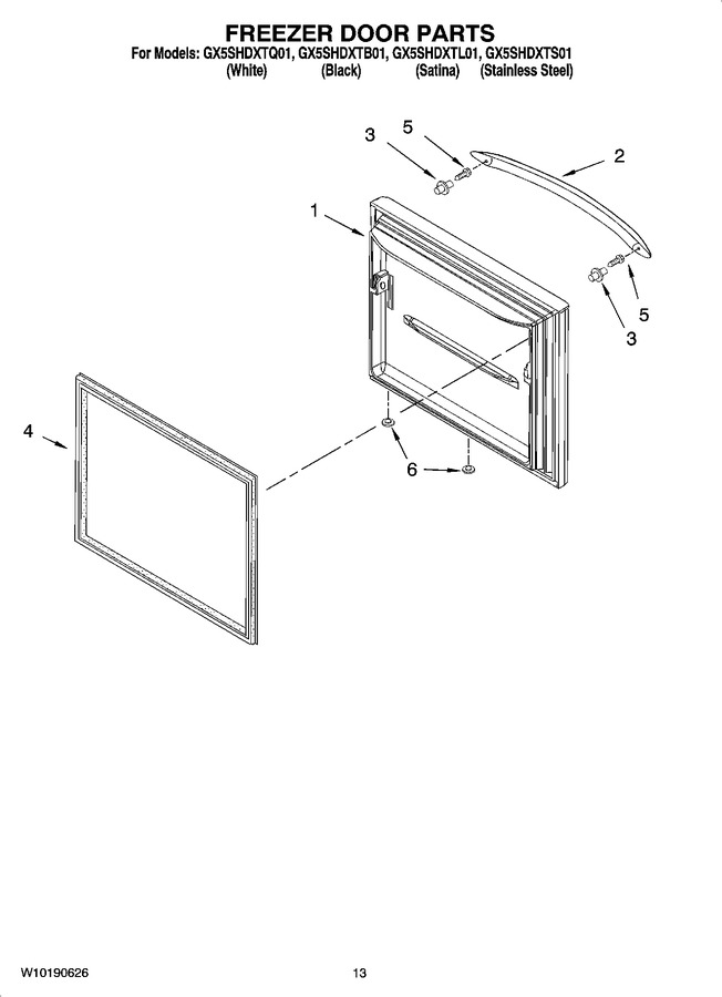 Diagram for GX5SHDXTQ01