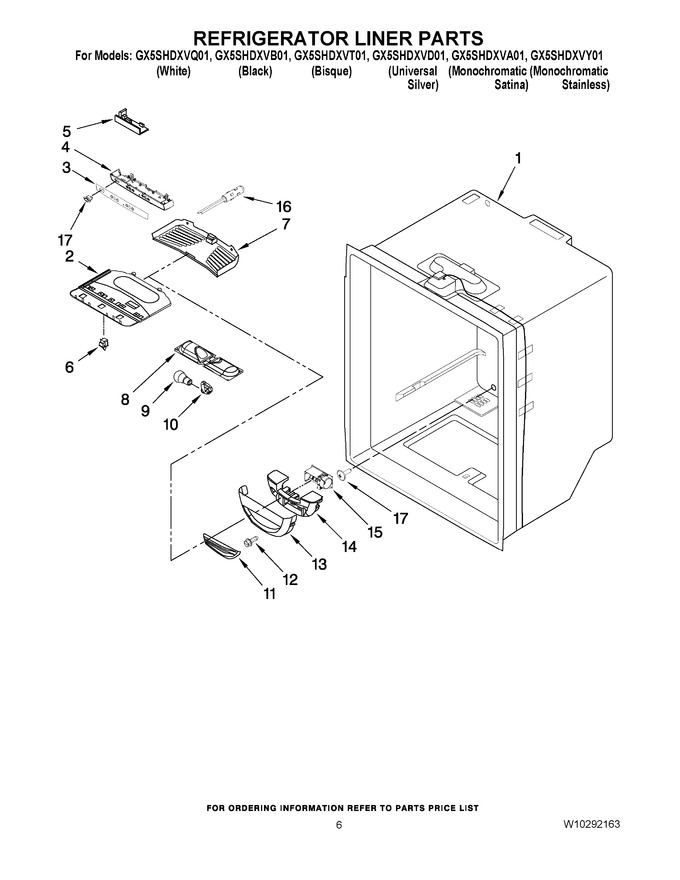 Diagram for GX5SHDXVQ01