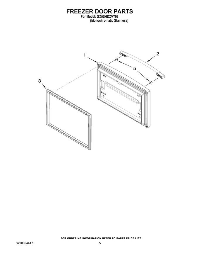 Diagram for GX5SHDXVY03