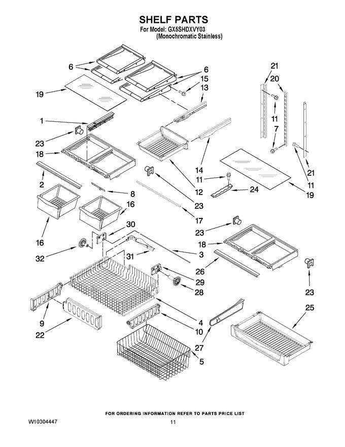 Diagram for GX5SHDXVY03