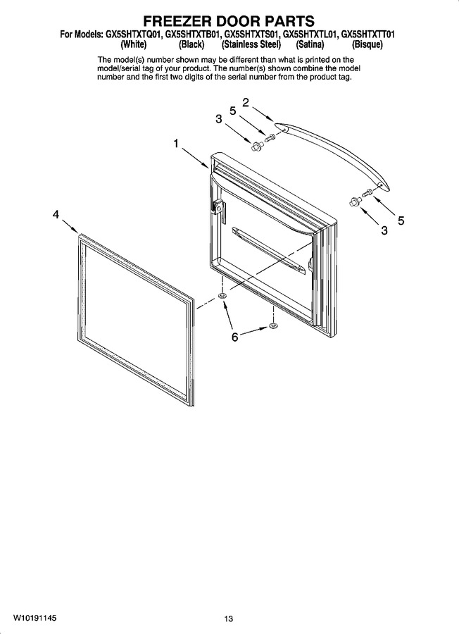 Diagram for GX5SHTXTQ01