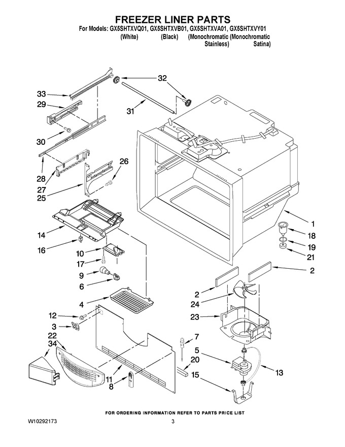 Diagram for GX5SHTXVY01