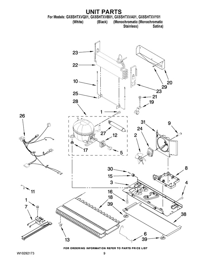 Diagram for GX5SHTXVY01
