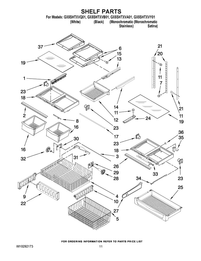Diagram for GX5SHTXVQ01