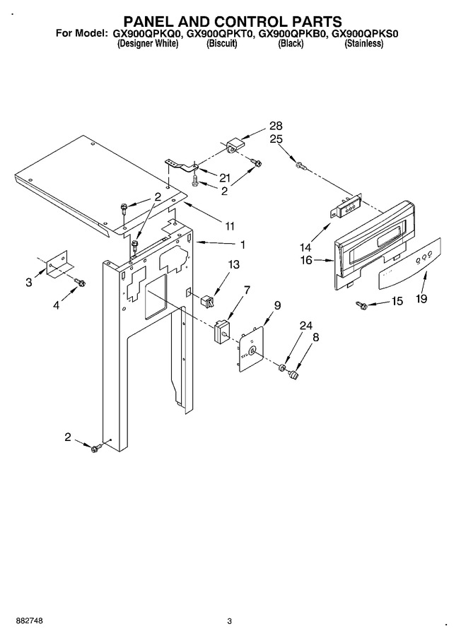 Diagram for GX900QPKQ0