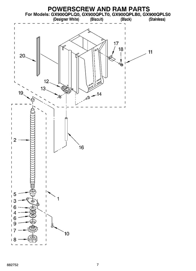 Diagram for GX900QPLT0