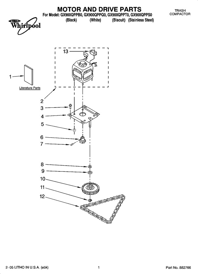 Diagram for GX900QPPS0