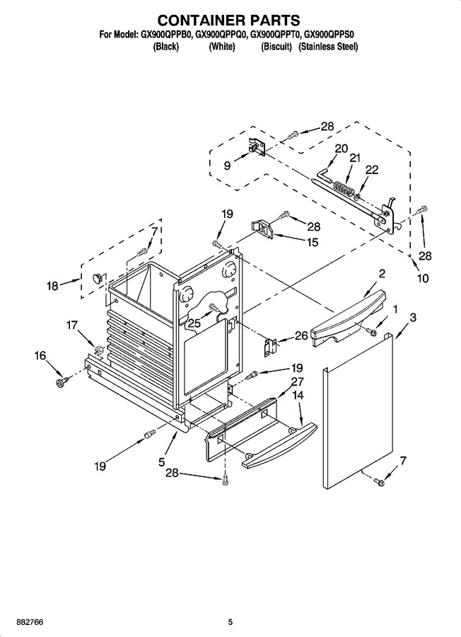 Diagram for GX900QPPT0