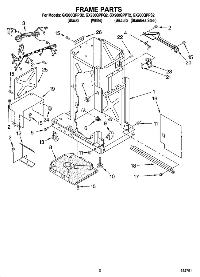 Diagram for GX900QPPB2
