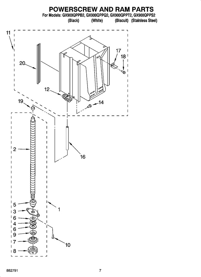 Diagram for GX900QPPB2