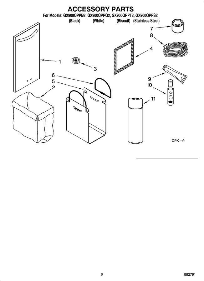 Diagram for GX900QPPQ2