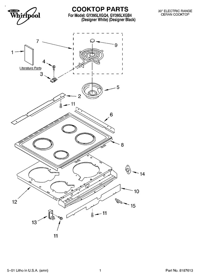 Diagram for GY395LXGB4