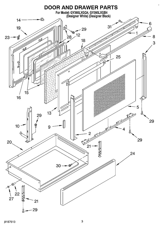 Diagram for GY395LXGQ4