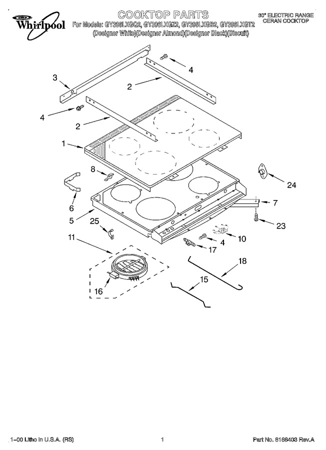 Diagram for GY396LXGT2