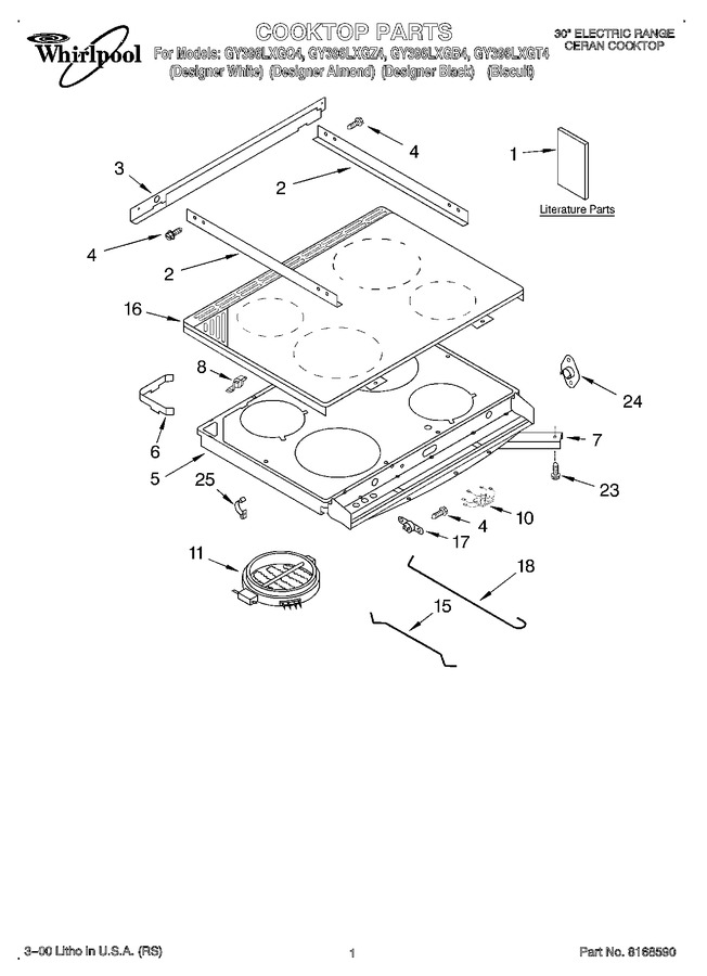Diagram for GY396LXGB4