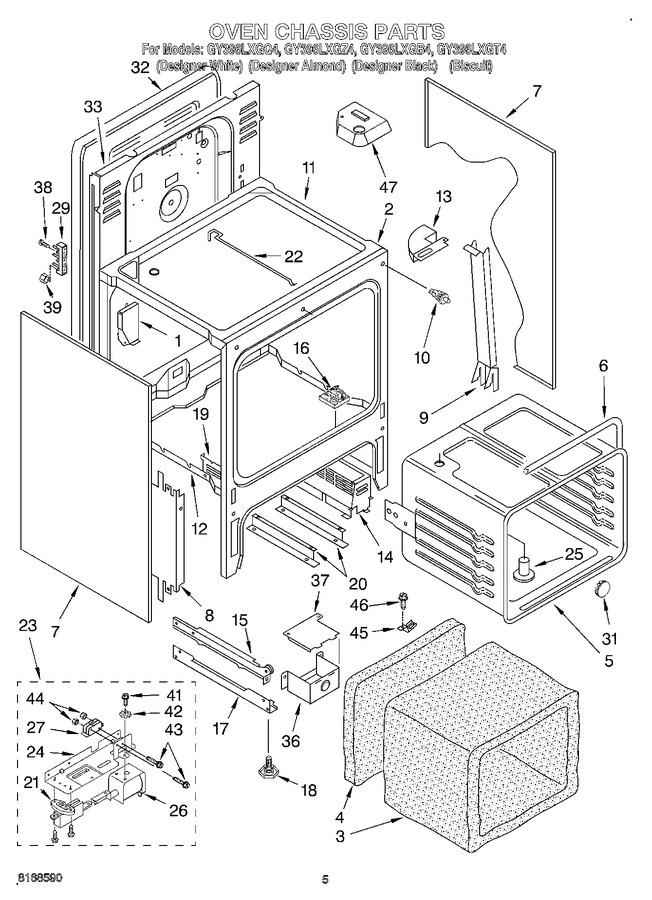 Diagram for GY396LXGB4