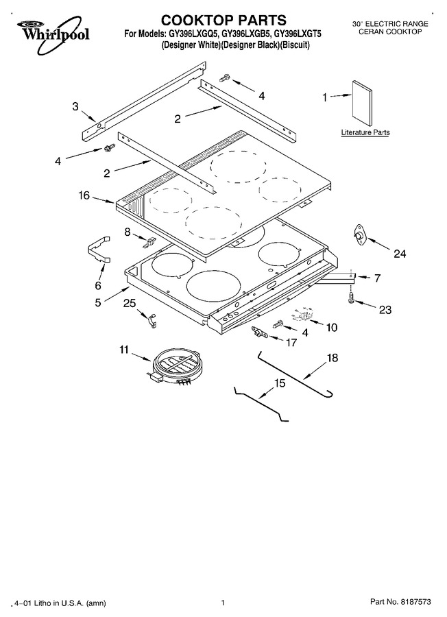 Diagram for GY396LXGT5