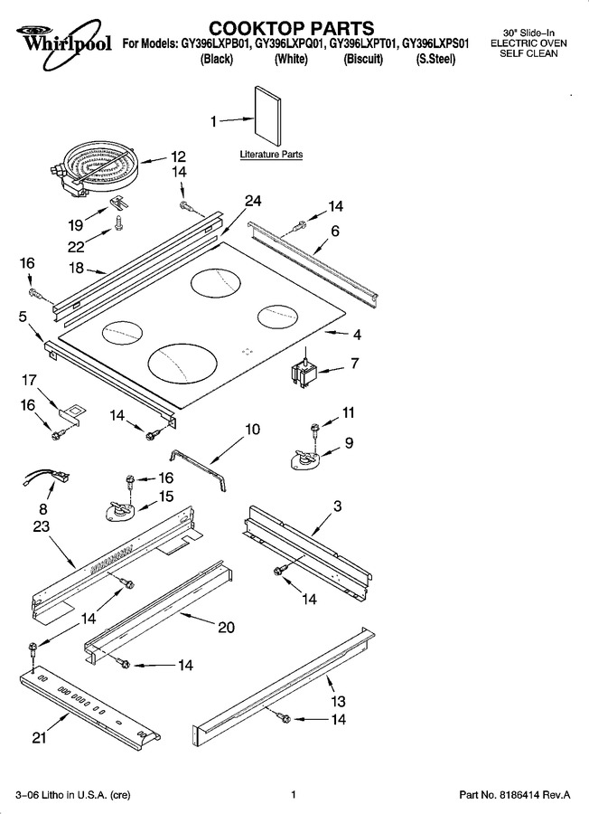 Diagram for GY396LXPS01